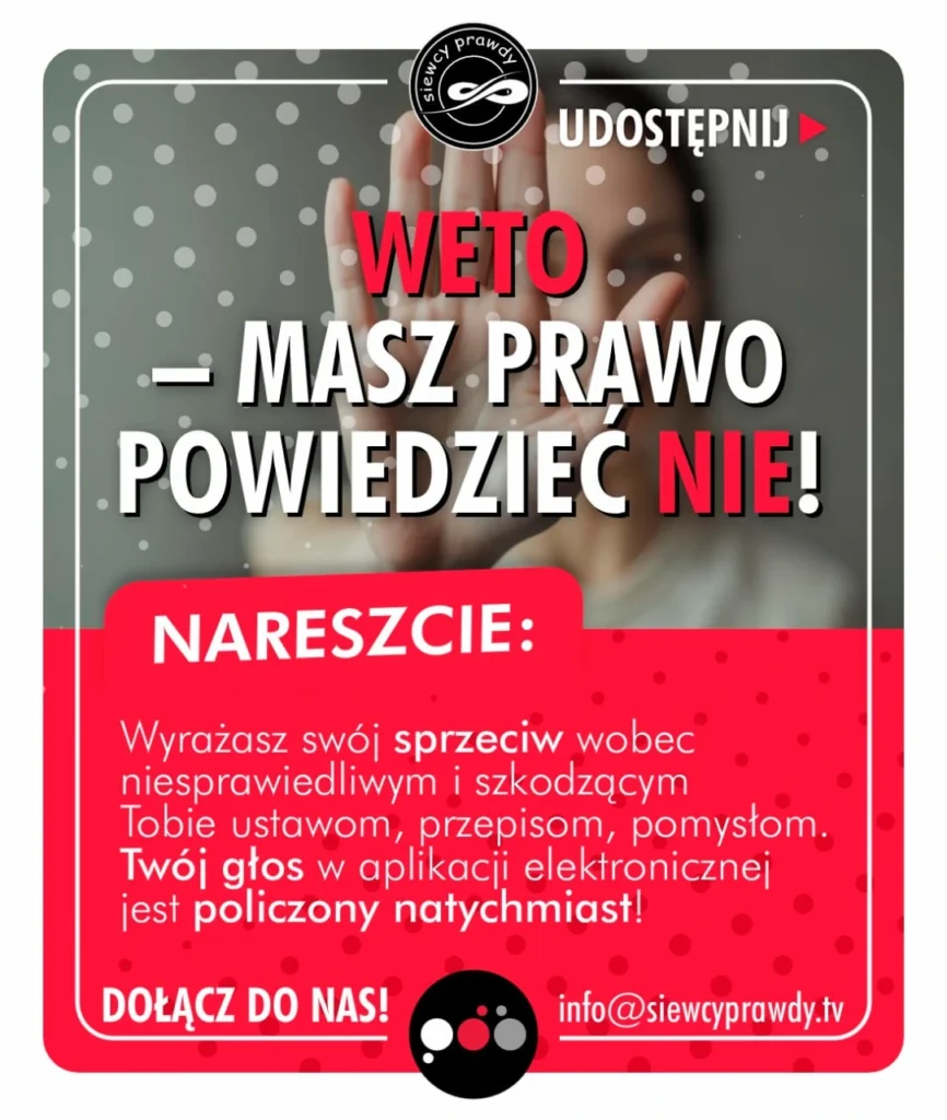 weto obywatelskie weto obywatelskie, masz prawo powiedzieć NIE